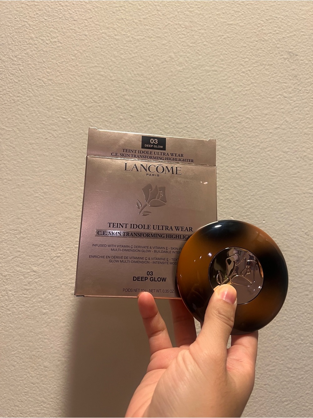 Lancôme Teint Idole Ultra Wear C.E. Skin Transforming Highlighter 03 DEEP GLOW